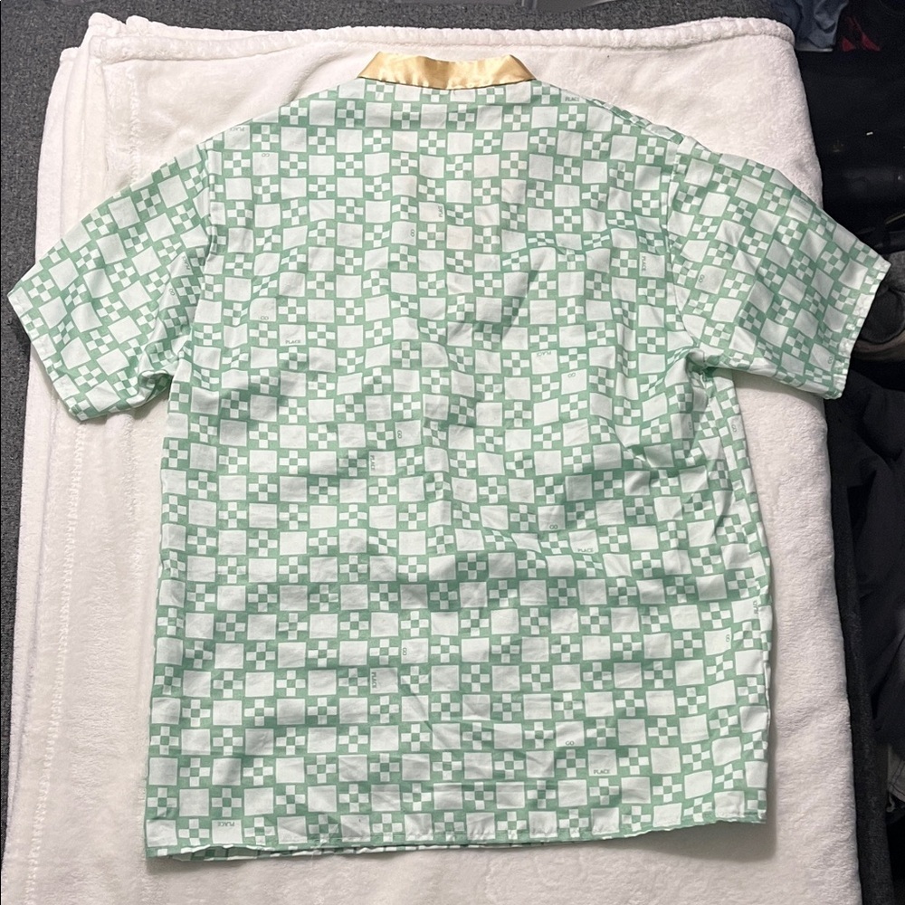 Green Checkered Spa Set - Picture 6 of 8